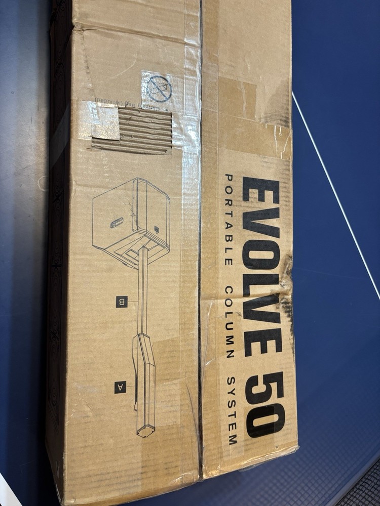 Electro-Voice EVOLVE50-TB Column Speaker Array Only, Pole Only, Black