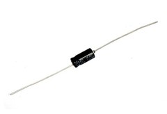 50pc Electrolytic Capacitor GHA 1uF 50V 105℃ 2000hrs φ6x13mm Axial RoHS SC