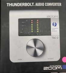 Zoom Tac-2 Audio Converter Thunderbolt Audio Converter Open box