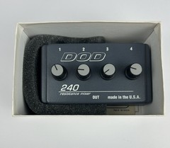Vintage DOD 240 4 Channel Resistance Mixer Guitar / Base Made in USA Tested