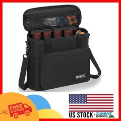 Protective 4-Slot Microphone Storage Bag with Zipper – Heavy Duty Design