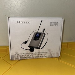 Hotec H-U05 Wireless Headset/ Lavalier Microphone Open Box