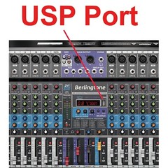 Berlingtone BR-16MX- 16 Channel Professional Bluetooth Studio Audio Mixer