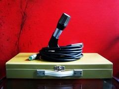 Vintage RARE 1970’s Shure 548SD dynamic cardioid microphone w extras 549 / 548