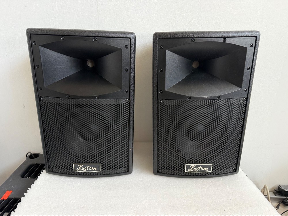 Kustom Profile System 300 PA Speakers Pair 150W 8 Ohm KPS SPK300