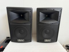 Kustom Profile System 300 PA Speakers Pair 150W 8 Ohm KPS SPK300