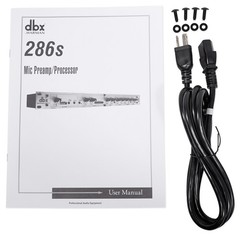 DBX 286S Mic Pre-Amp Processor 286 S Microphone/Instrument Preamp, Phantom Power