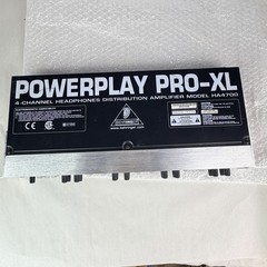 Behringer PowerPlay Pro-XL HA4700 4-Channel Headphone Distribution Amplifier