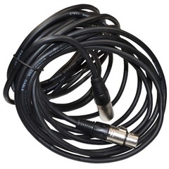 3-pin XLR M to XLR F Cable for Shure SM86 SM58 Microphones