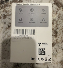 Wireless Lavalier Microphone for iPhone