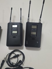 AZDEN 310UPR UHF Receiver 35BT UHF Transmitter Diversity Wireless System ECM-NV1