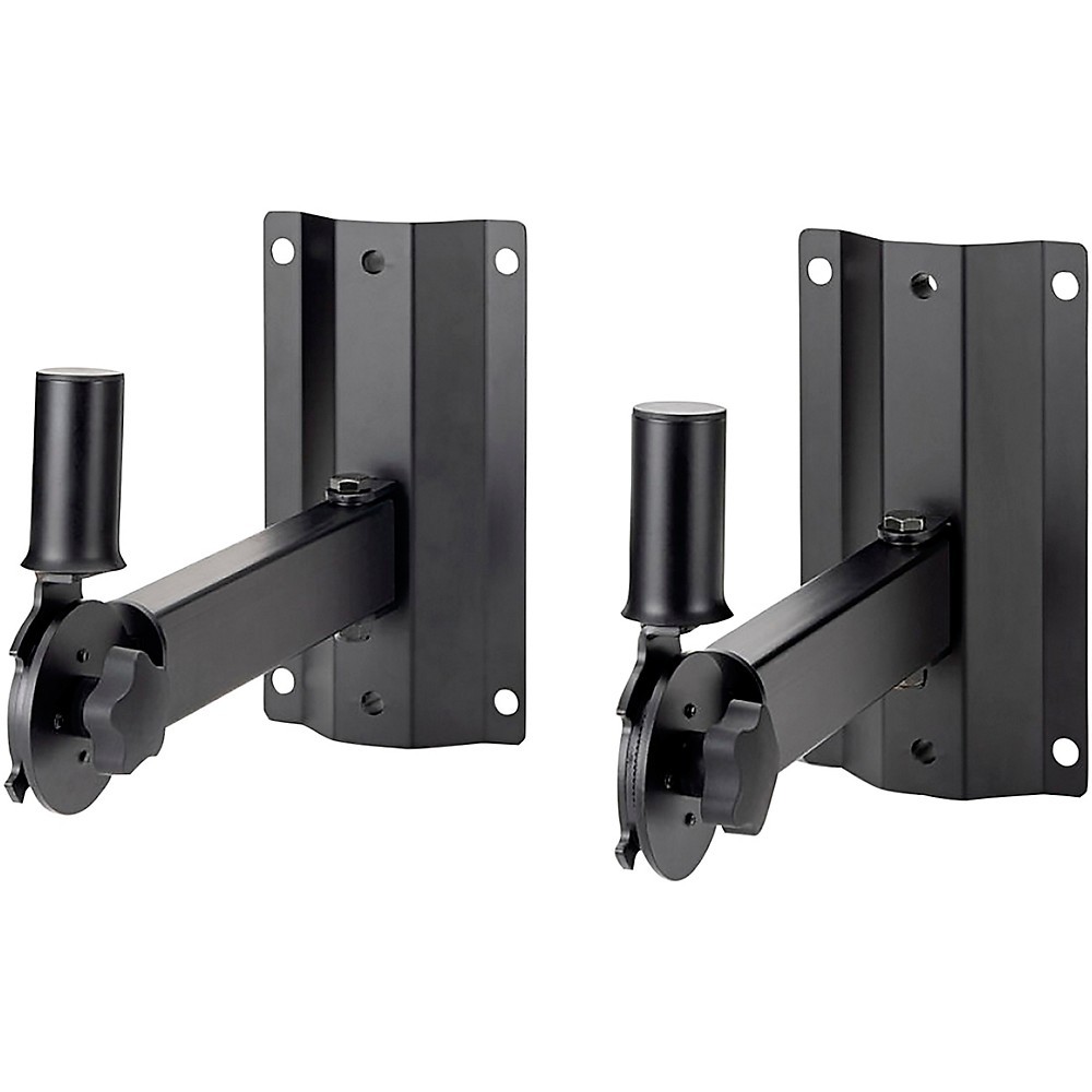 On-Stage Stands SS-7322B Adjustable Wall Speaker Bracket – Pair