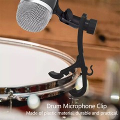 6PCS Drum Microphone Clip, Adjustable Mic Mount Clamp Holder Mic Securing Clip