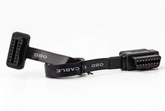 OBD II OBD2 Pass-Through J1962M/F to J1962F Ribbon Splitter Cable 1 Male to 2