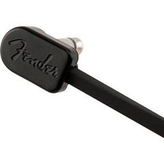 Fender Blockchain Patch Angle to Angle Cables, 3Pack 6 in. Black
