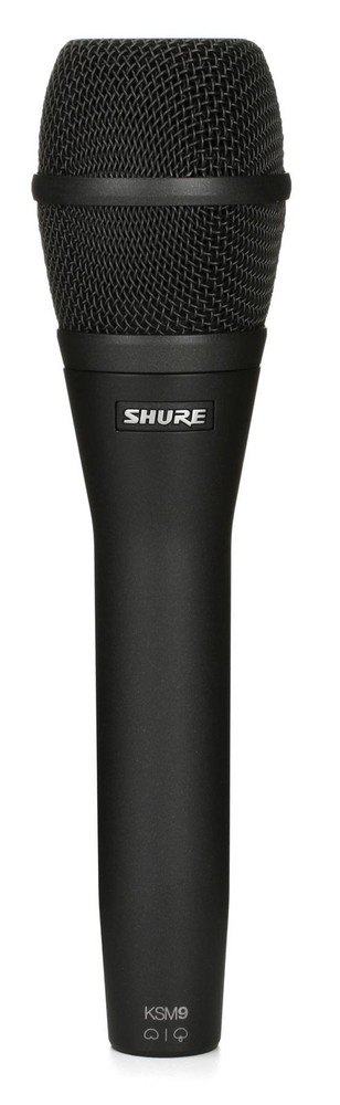 Shure KSM9 Dual-pattern Condenser Handheld Vocal Microphone – Charcoal Gray