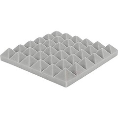 12-96Pack Acoustic Foam Panels 12“x12“x2“ Sound Proof Pyramid Sound Absorbing