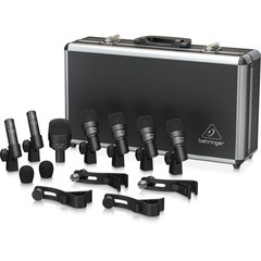 MUSIC Tribe BC1200 Behringer Drum Microphone Set of 7 Large Diaphragm Dynamic