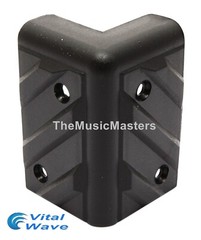 32X ABS Large Cabinet Corner Amp Rack Case DJ Home Speaker Box Bumper Protector