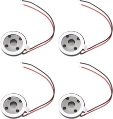 4 Pack 1W 8 Ohm 15mm Diameter Mini DIY Magnetic Speaker Internal Replacement …
