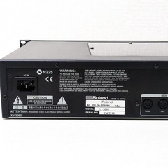 ROLAND XV-3080 Synthesizer Sound Module 128-Voice Rackmount with Cable Japan