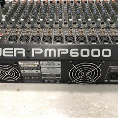 Behringer Europower PMP6000 1600-Watt 20-Channel Powered Mixer