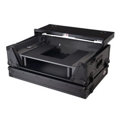 ProX Road Case Laptop Shelf w/ 2U & LED fits Pioneer DDJ-FLX10 DDJ-REV5 DDJ-REV7
