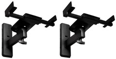 Pair Rockville RHSB8 Wall Mount Swivel Home Theater Bookshelf Speaker Brackets