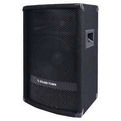 Sound Town 10″ 400W 2-Pack 2-Way Full-range Passive PA Speaker (METIS-110-PAIR)