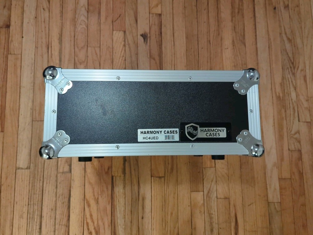 Harmony Cases HC4UED Pro DJ Flight 4U FX Effect 16″ Depth Road Vertical Case