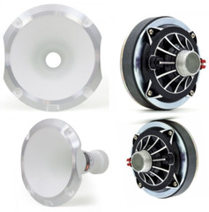 2x JBL D250-TRIO 1″ Screw Mont Phenolic Driver 400W + 2x HL11-25 Trio White