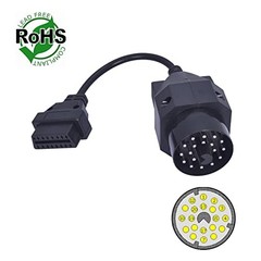 20 pin to 16 pin obd2 Adapter e36 e38 e39 to Connector obd2 Adapter