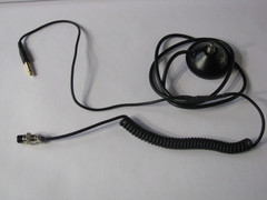 Fender 1-Button Footswitch 4pin Mic Microphone Cable 6.35mm (1/4-inch) Ham Radio