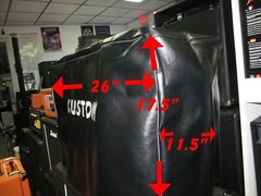 Premium Kustom Amplifier Cover (Fits 26″ x 17.5″ x 11.5″)