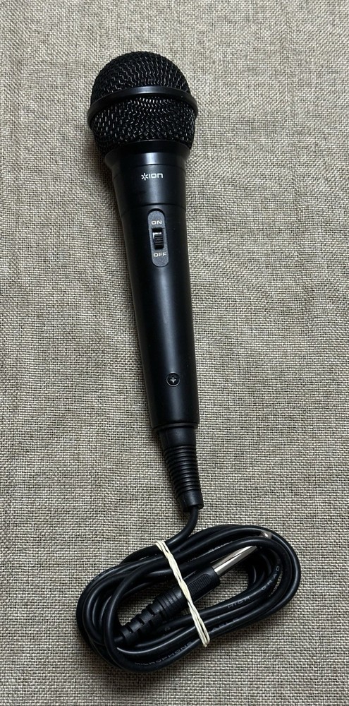 Genuine ION Audio Corded Speaker Microphone for Select ION Speakers UNTESTED