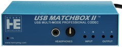 Henry Engineering USB Matchbox II Broadcast AES Digital & Balanced Analog Audio