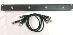 Front Mount Antenna Kit fits Shure with FOUR 20 inch BNC Cables BSI-FMP420