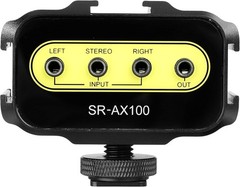 Saramonic SR-AX100 Microphone Audio Mixer for DSLR Cameras & Camcorders (Yellow)