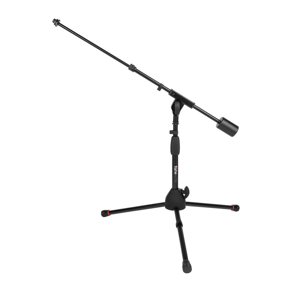 GFW MIC 0022 Deluxe Telescoping Boom Arm for Microphones 27 Inch Black