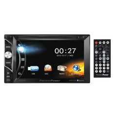 NEW Car Audio Bluetooth CD DVD Head Unit Amp Receiver DDin 300w Amplifier USB