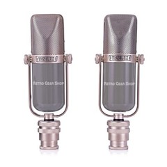 Tonelux JC37 Stereo Matched Pair Tube Condenser Microphone New