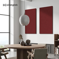 Large Burgundy Acoustic Panels 2 Pack – Sound Absorbing Foam for Studios