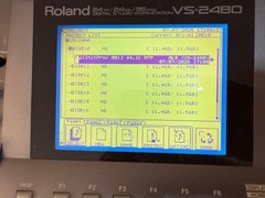 Roland VS-2480 CD 24-Bit 24-Track Digital Studio – EXCELLENT CONDITION LOW USE