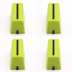 4pcs Fader Knob Cap For Pioneer DDJ-SX SZ Rane 61 62 64 68 Denon Numark (Green1)