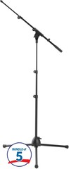 On-Stage MS500 Travel Microphone Stand (5 Pack)