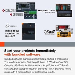 SERIES 102i 10 IN/2 OUT USB Audio Interface with MIDI, DAW Recording Software…