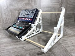 X4 Angled Stand for all KORG Volca Series Modules – Color WHITE – US Seller