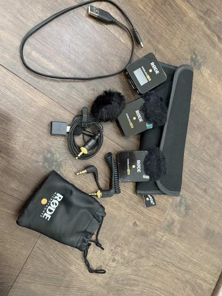 Rode WIGOIIK1 Wireless GO II Wireless Mic System – Black