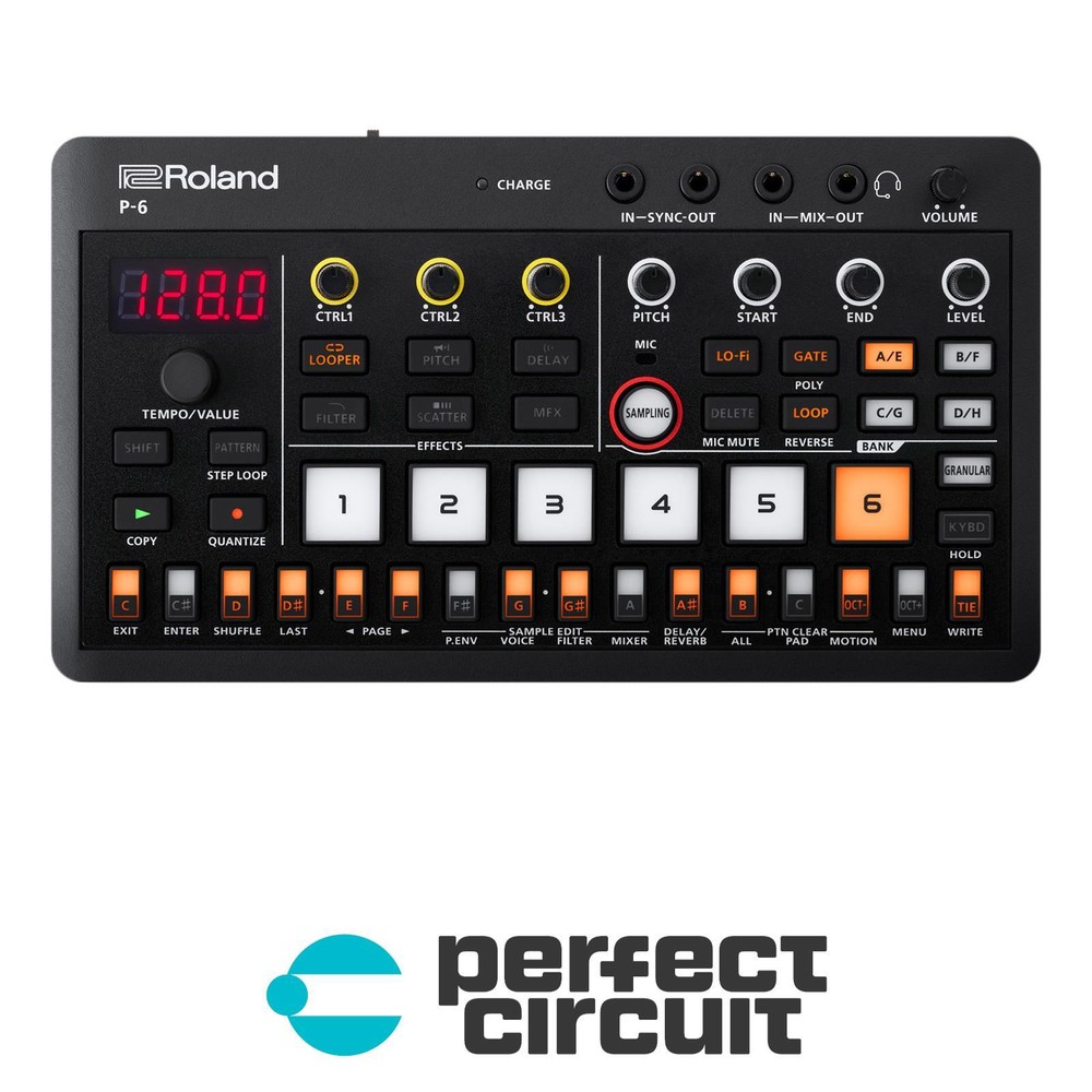 Roland AIRA Compact P-6 Creative SAMPLER – NEW – PERFECT CIRCUIT