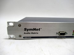 Symnet Symetrix Express 8X8 Cobra Digital Signal Processor for PARTS or REPAIR!
